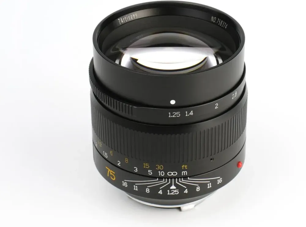Об'єктив 7Artisans 75mm F1.25 Leica M (A113B) Київ - фото 1
