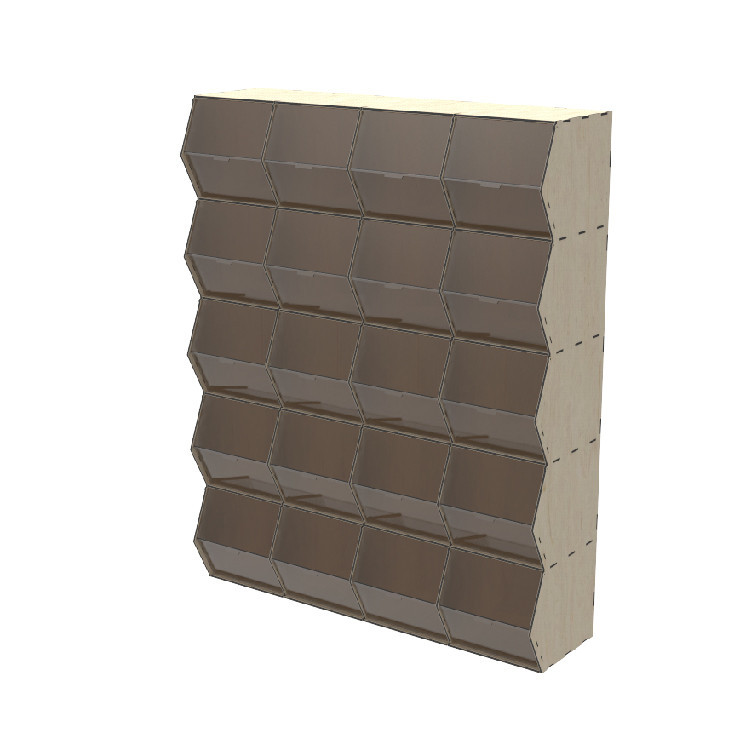 Диспенсер EKOSTAR для цукерок, снеків, горіхів, круп на 20 комірок Київ - фото 1