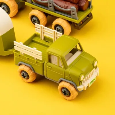 Ігровий набір Otamanko Веселий хутір (трактор із причепом, вантажівка з причепом і кінь) (8832) Вінниця