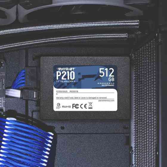 Накопичувач SSD 512GB Patriot P220 2.5" SATAIII TLC (P220S512G25) 2.5" Харків