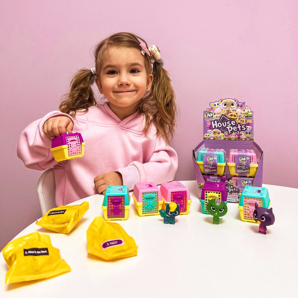 Колекційна фігурка-сюрприз Мій улюбленець House Pets 1065 з перенесенням Вінниця - фото 4