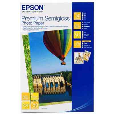 Фотобумага Epson 10х15 Premium Semigloss Photo (C13S041765) Винница