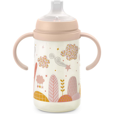 Поїльник-непроливайка Suavinex Dreams з силіконовим носиком, 270 мл, +6 місяців, нюдова (308290) Вінниця - фото 1