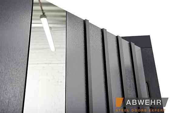 Двери уличные, модель 537 AVENUE Антрацит/Белый ТЕРМОРАЗРЫВ 3 контура уплотнения 860 Киев