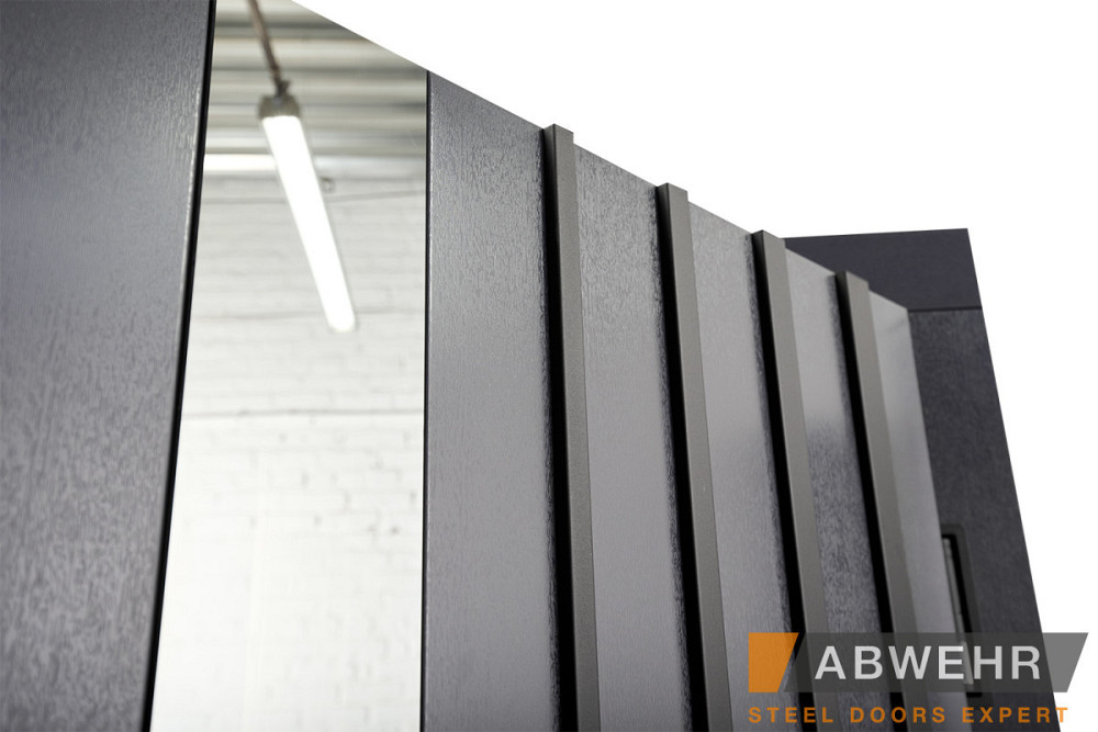 Двери уличные, модель 537 AVENUE Антрацит/Белый ТЕРМОРАЗРЫВ 3 контура уплотнения 860 Киев - изображение 5