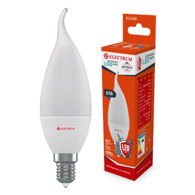Лампочка Electrum С37 6W PA LC-32/1 Е14 4000K (A-LC-1946) Вінниця - фото 1