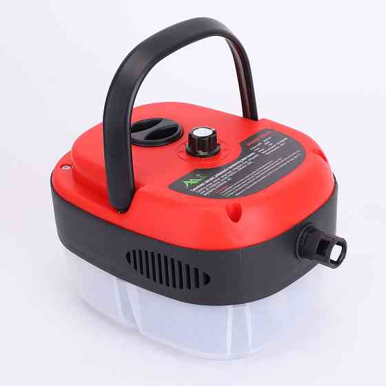 Портативный пароочиститель для дома, 2500Вт, 900мл + 4 насадки, Красный / Парогенератор для уборки / Паровой очиститель Киев