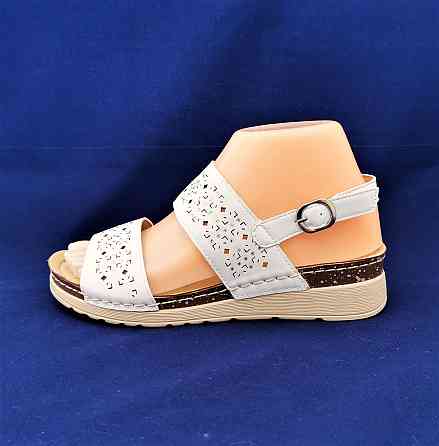 Жіночі Сандалі Босоножки на Танкетці Платформа Бжевелітні (розміри: 37,38,39,40) - 51-3 Дніпро