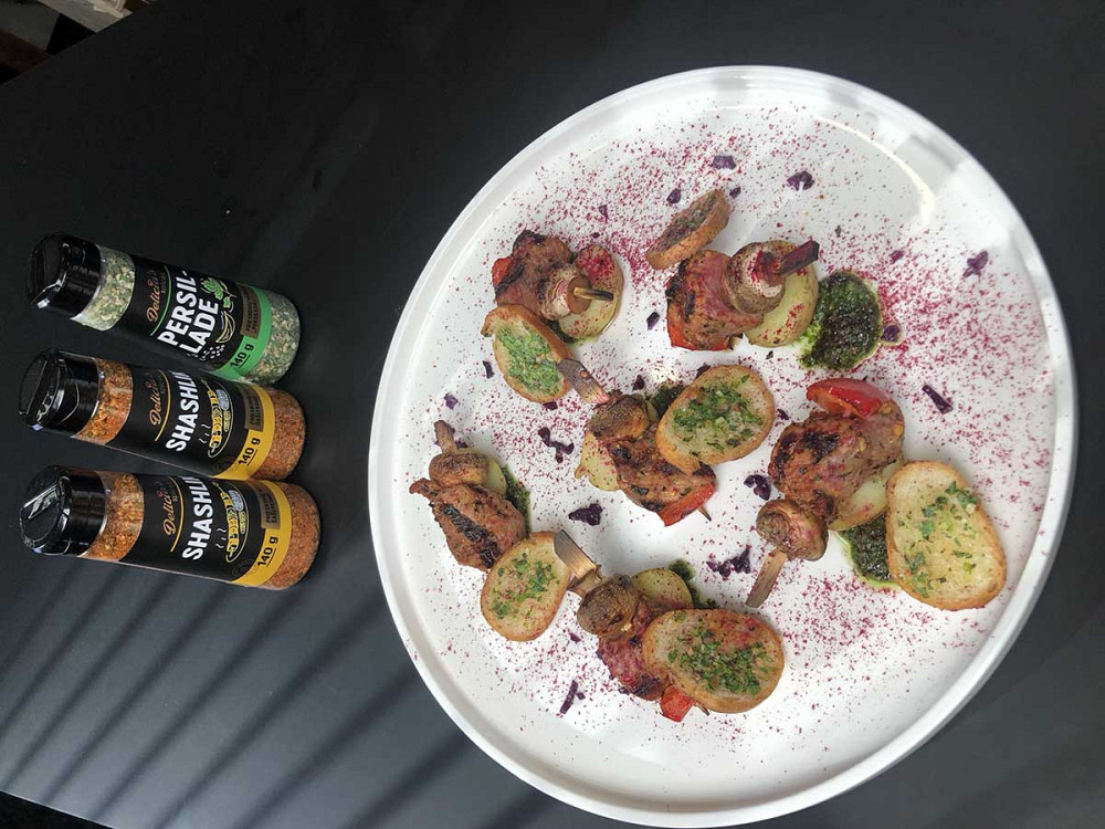 Смесь специй Delicia's Spices Shashlik для шашлыка 140 г 241577 Код: 013254 Ровно - изображение 10