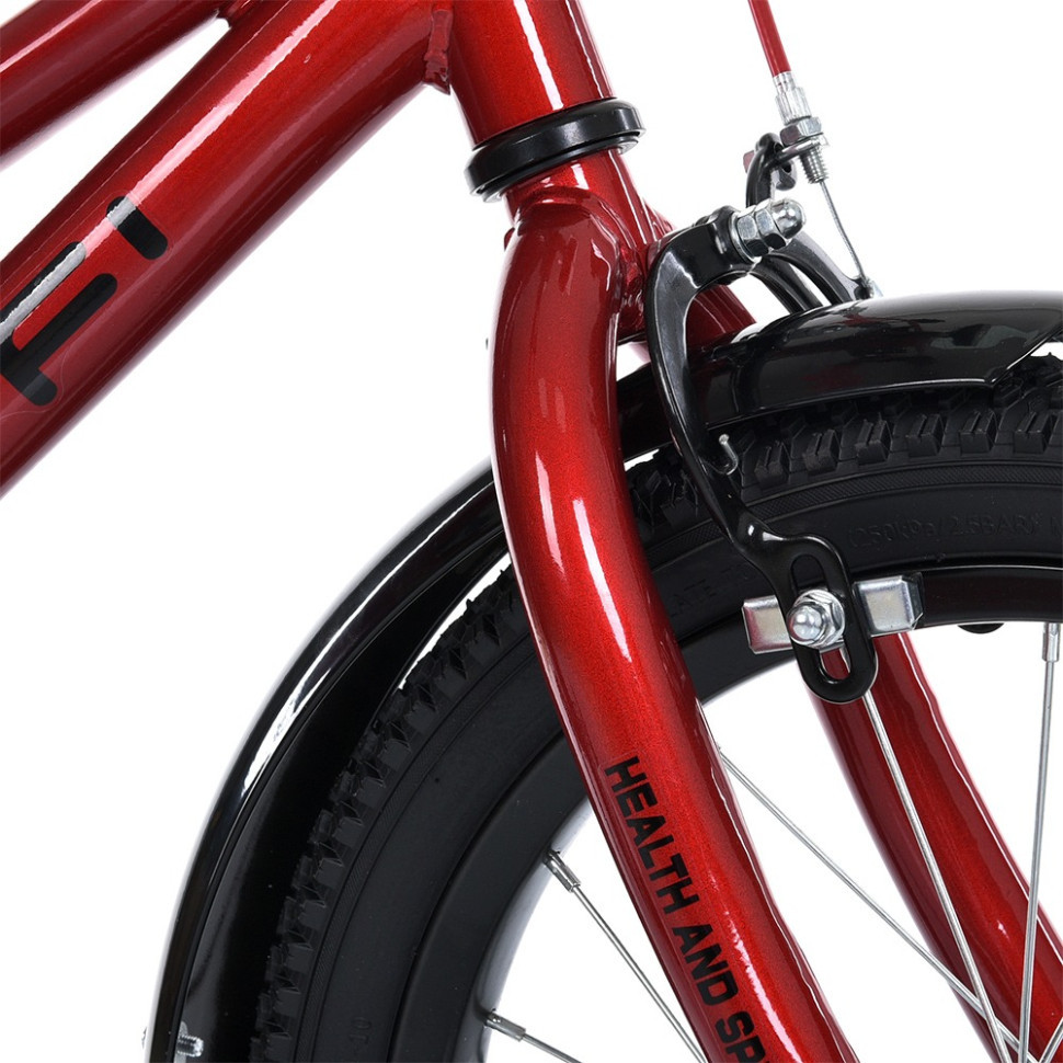 Велосипед дитячий MB 16011, 16 дюймів, червоний Вінниця - фото 4