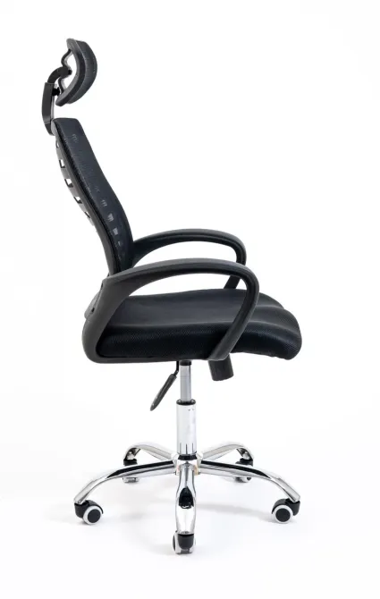 Офісне Крісло Керівника Richman Blast Сітка Чорний Київ - фото 3