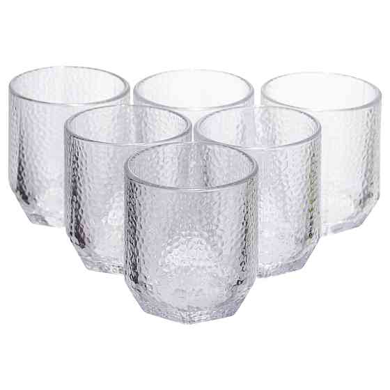 Набір склянок 6 (шт) 250 (мл) для лимонадів, соку, води, коктейлів HP-19-LJB-2 Коломия