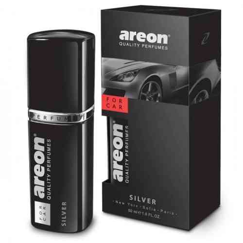 Автомобільний освіжувач повітря AREON CAR Perfume 50 мл Black Silver в пластиковій упаковці Харків