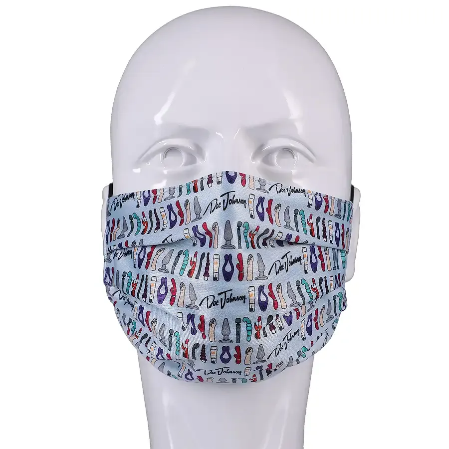 Гігієнічна маска Doc Johnson DJ Reversible and Adjustable face mask Львов - изображение 2