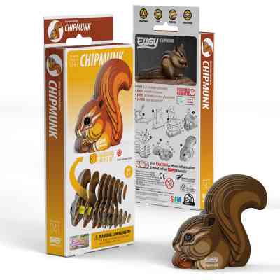 Пазл Eugy 3D Зоопарк Бурундук (XEG-041) Винница