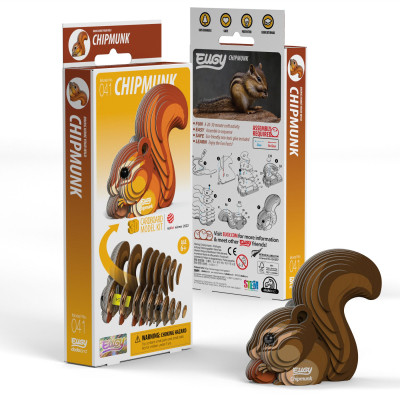 Пазл Eugy 3D Зоопарк Бурундук (XEG-041) Винница - изображение 6