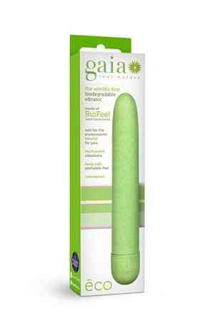 Вибромассажер BLUSH GAIA ECO GREEN Sex Aura Киев