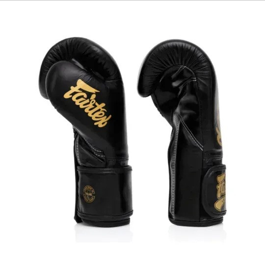 Боксерські рукавиці Fairtex BGVG1 Black 16 унцій Київ - фото 8