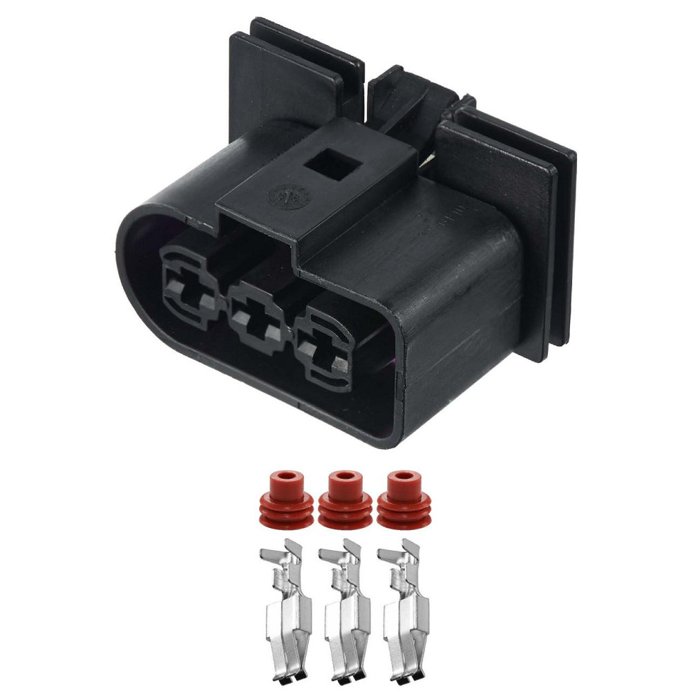 Разъем коннектор 3-кон., Бренд Delphi (Aptiv Или Fci?), 1J0906233, 60402501, VAG, Германия, Audi, Bugatti, Porsche, Seat 40466 Киев - изображение 1