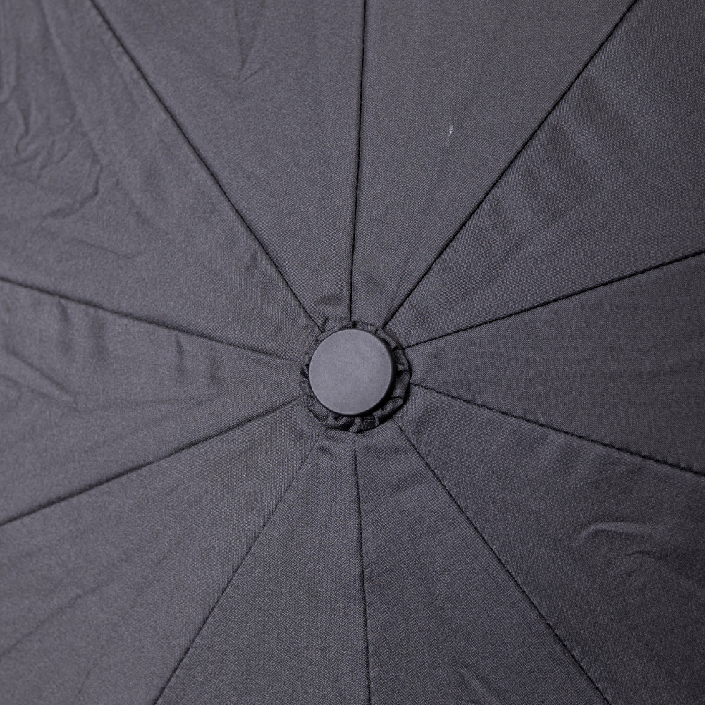 Парасолька автоматична з дерев'яною ручкою класична з поліестеру діаметр 116 см Чорна HP-23-8B Коломыя - изображение 8