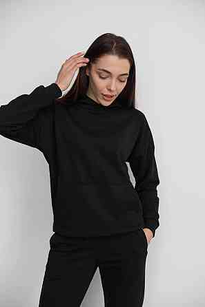 Костюм женский спортивный демисезонный Черный XL Харьков