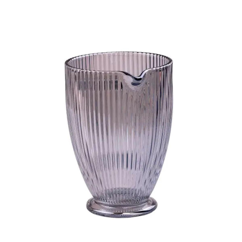 Голубий ребристий кувшин для напоїв 1,2 л Київ - фото 2