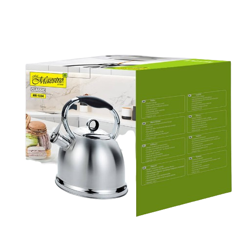 Чайник 2,9л металевий MR-1334 Maestro Житомир - фото 7