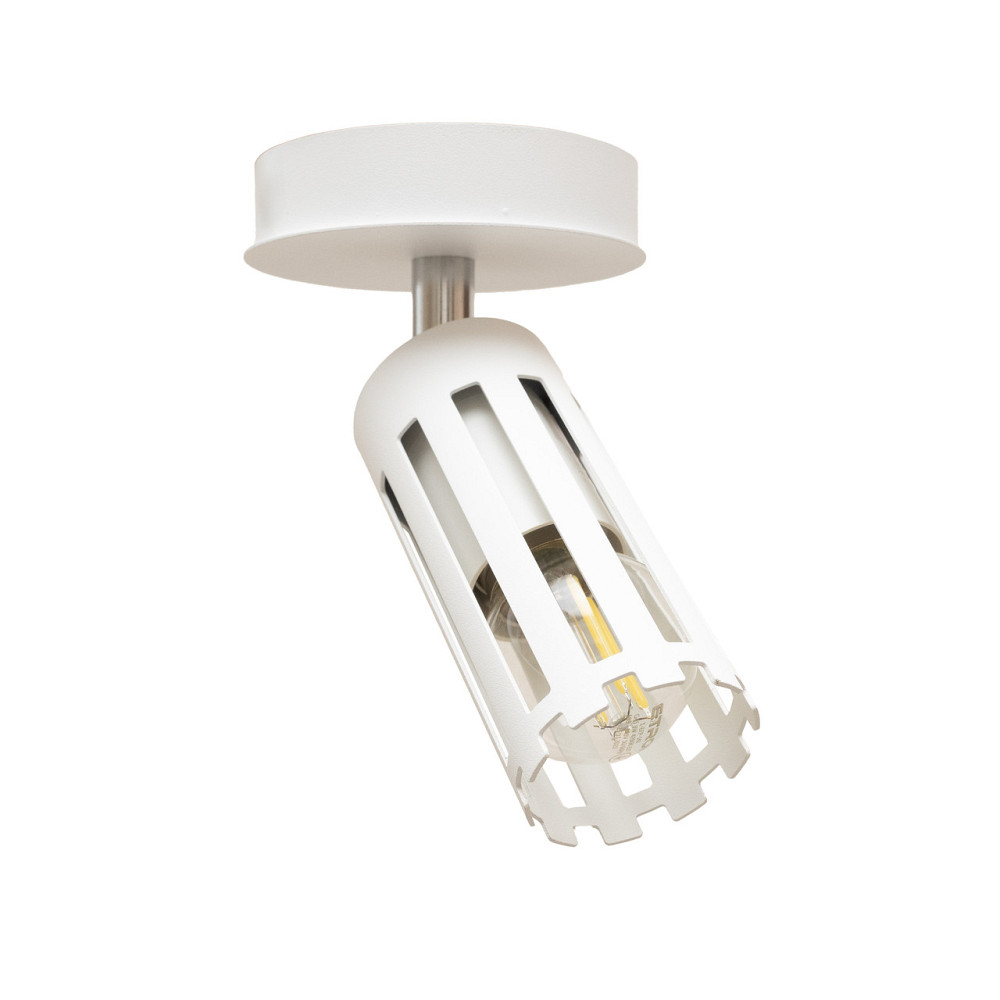 Светильник настенный-потолочный MSK Electric Teramo спот поворотный NL 18050-1 WH Одесса - изображение 1