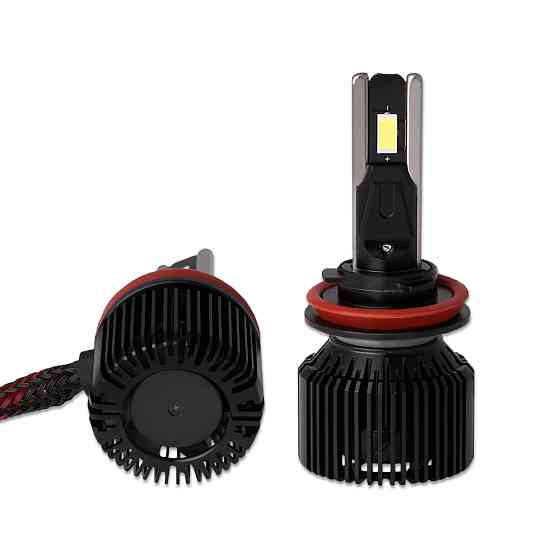Автолампа Solar LED H8-H11-H16 12/24V 130W 11000Lm 6500K CSP3570 2шт Львів