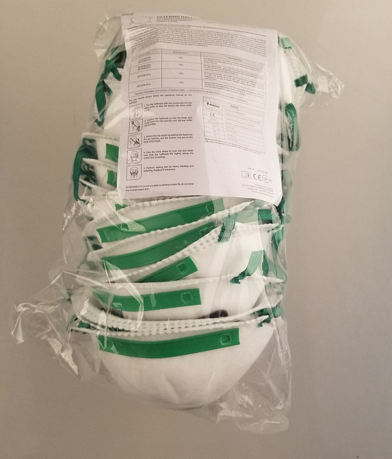 Sizam респіратор одноразовий з клапаном видиху Air Flow 9114 FFP1, арт. 35075 Рівне - фото 4