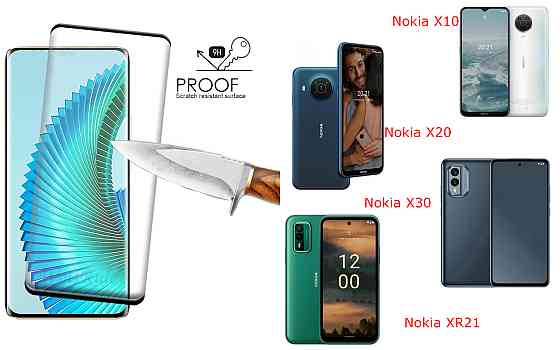 Захисне скло HyperGlass Pro для Nokia X10, Nokia X20, Nokia X30, Nokia XR21 – максимальна чутливість та захист Київ