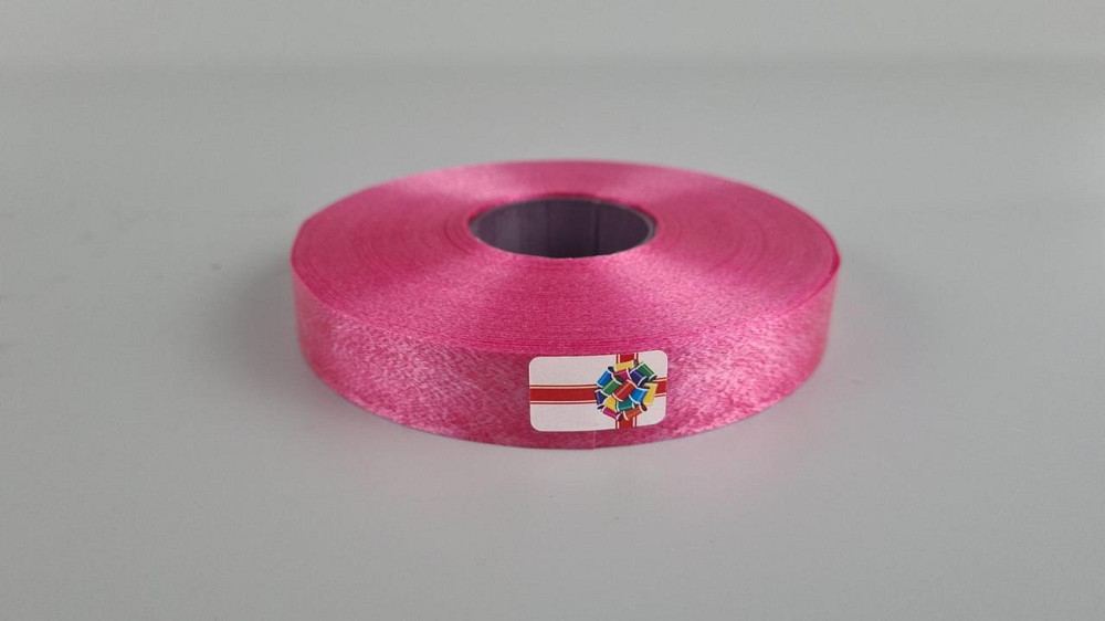 Стрічка поліпропіленова для повітряних куль і подарунків 2 см х 100 ярдів малинова (1 пачка) Харків - фото 2