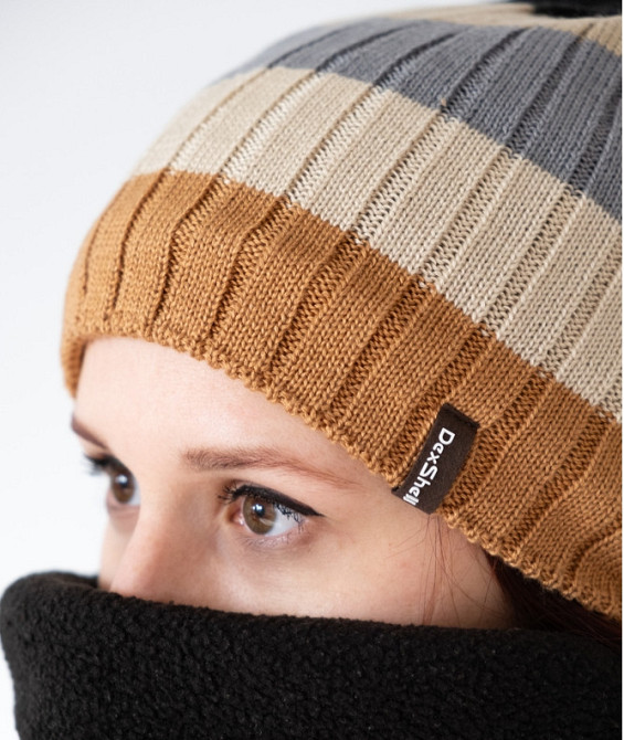 Водонепроникна туристична шапка Dexshell Beanie Gradient (56-58 см) Пісочний Вінниця - фото 10