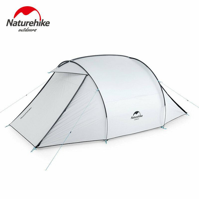 Намет тримісний Naturehike Cloud Fun NH19ZP006, 210T/Silver Coated, білий Київ - фото 1