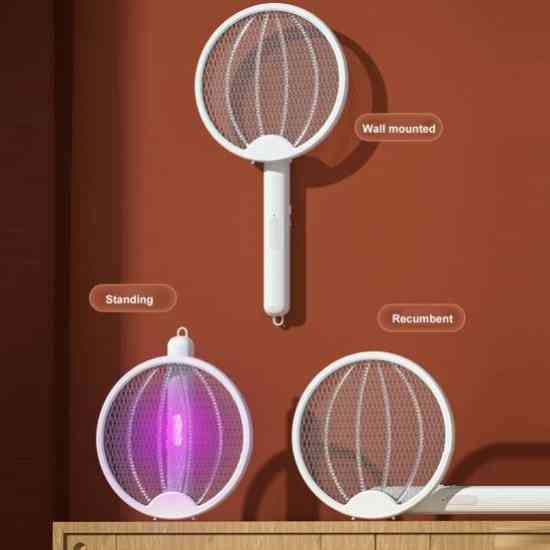 Електрична мухобійка-пастка 3 в 1 з УФ-лампою White Вінниця