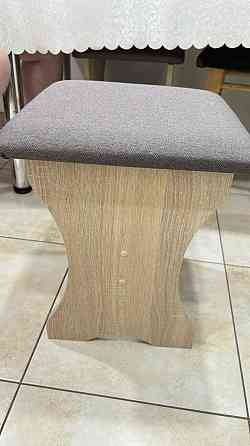 Комплект из 2 табуреток 35х35х44 см ДСП Мебель Сервис Дуб Самоа Львов