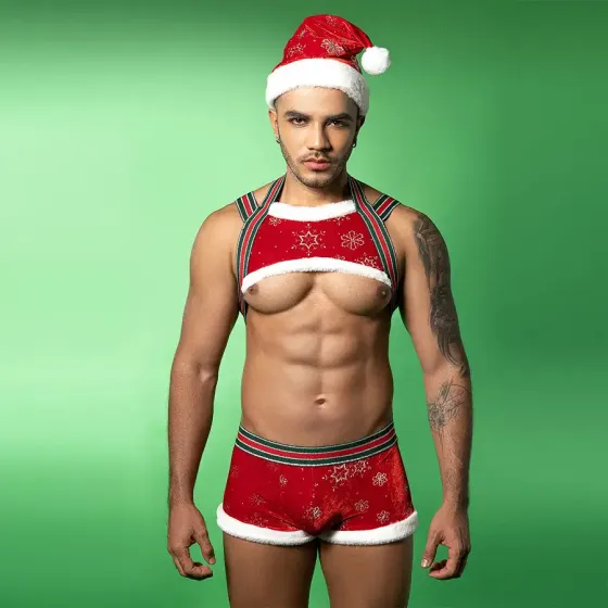 Новорічний чоловічий еротичний костюм JSY 9133 One Size Львів