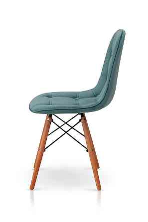 Стілець ДЖАСТІН, велюр аквамарин Киев