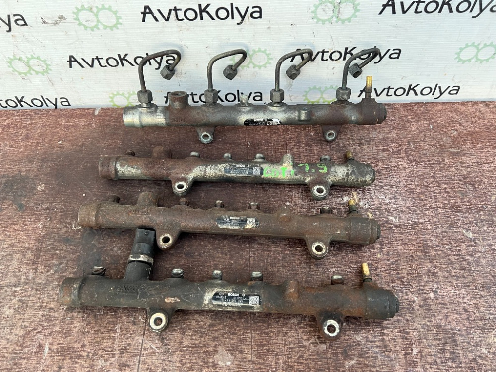Паливна рейка (рампа форсунок) Renault Laguna II 1.9 dci 2001-2007 (0445214065) Ковель - изображение 1