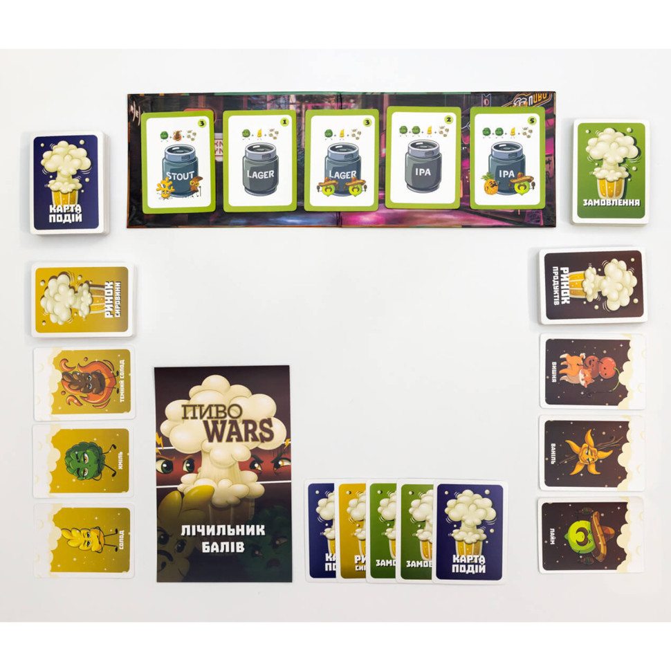 Карточная игра ПивоWars FGS57 на украинском языке Винница - изображение 5