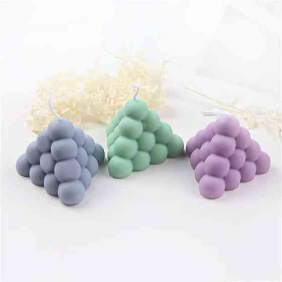 Силиконовая форма для изготовления свечек 6в1 28.5 x 21.5 х 5.1 cм 