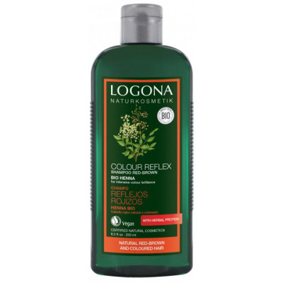 Шампунь Logona Хна для фарбованого червоно-коричневого волосся 250 мл (4017645031647) Вінниця - фото 1