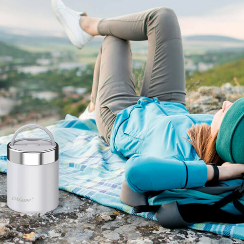 Термос харчовий 500мл Маестро MR-1649-50-WHITE Житомир