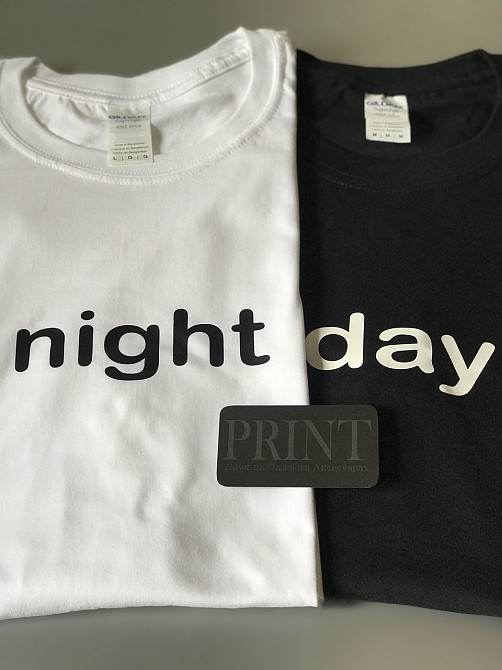 Парные футболки для влюбленных (day \ night ) Черновцы - изображение 3