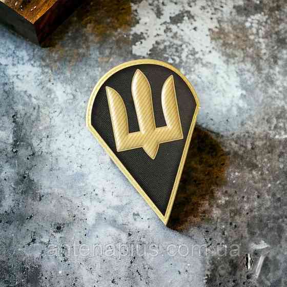 ДШВ Збройних сил України олива об'ємний шеврон / патч Київ