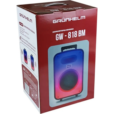Акустическая система Grunhelm GW - 818 BM (GW-818-BM) Винница - изображение 7