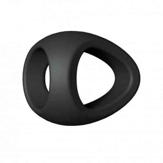 Эрекционное кольцо двойное Love To Love FLUX RING - BLACK ONYX Sex Aura Киев