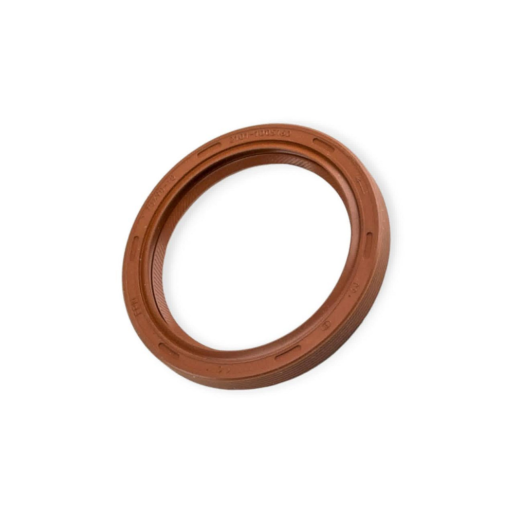 Сальник вала 01 бол.зад Кременчук (FPM) червоний гумовий 70х90х10 КРТ колінчастого Мукачево - фото 1