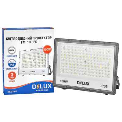Прожектор Delux FMI 13 LED 150Вт 6500K_IP65 серый (90023953) Винница