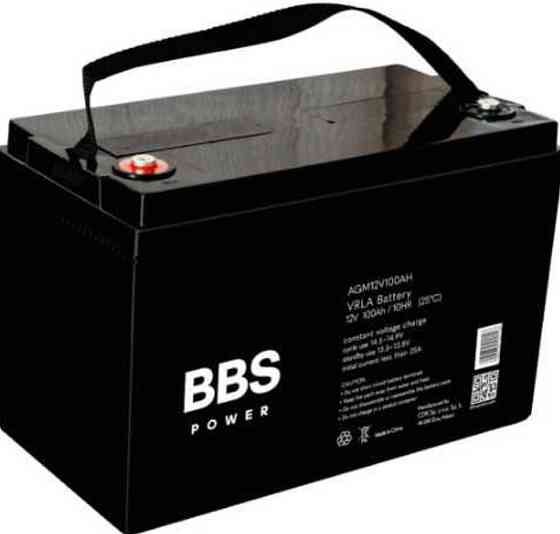 Акумулятор  для ДБЖ BBS Power AGM 12V 100Ah. Харків